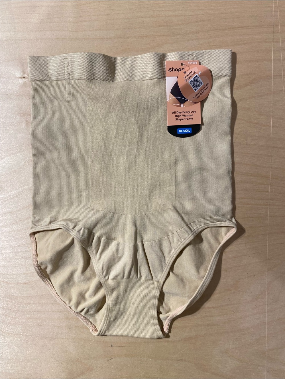 Shapermint High-Waist Shaper Panty - Cream XL/2XL (AS)